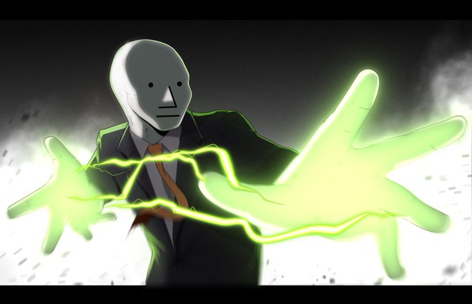 The image features a man dressed in a suit holding a green light that appears to be emitting electricity. This scene is related to the post "Soon or later $NPC God candle is loading The bigger the consolidation, The bigger the Breakout Any doubt?". The man's attire and the presence of the candle suggest that they are part of an action-adventure video game or movie set in a virtual world where players can engage with the narrative through their actions.

The image also contains text elements such as "The bigger the consolidation, The bigger the Breakout Any doubt?". This could be a reference to the game's storyline or a prompt for players to consider when making decisions within the game.