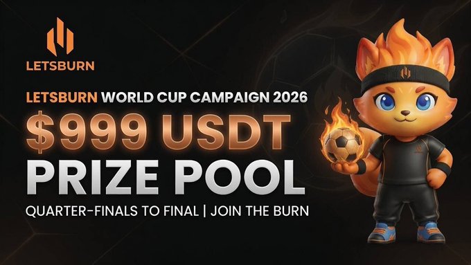 Let'sburn’s 2026 World Cup Campaign promotes a $999 USDT prize pool for the quarter‑finals
