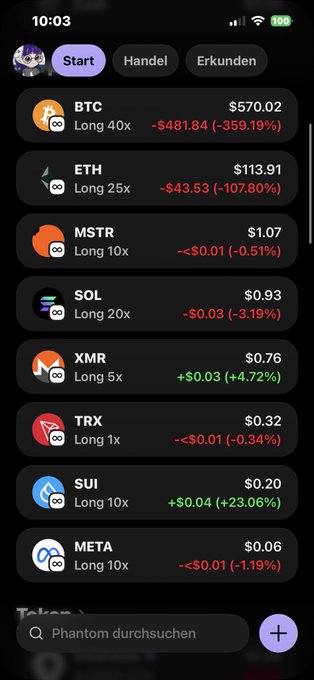 The image shows a phone screen with an app display containing different cryptocurrency names, including Monero. The text on the phone suggests that a user might be interested in buying or holding this particular cryptocurrency.
