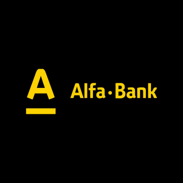 The image shows the logo of Alfa-Bank, which ties to the news that Russia's largest private bank, Alfa-Bank, plans to launch a crypto digital depository and brokerage by the end of 2026 or early 2027.