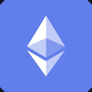 The image features a logo consisting of a white pyramid against a blue background with the word "ETHEREUM" written below it. Below the pyramid, there's a caption that reads: "BREAKING: Our traders forecast Ethereum will crash to $1,230 this year".