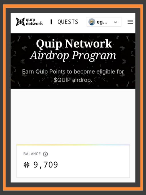 The image features a computer screen displaying the Quip Network website's landing page, which showcases an advertisement for their Airdrop program. The main content of the webpage is related to the Quip Network as its main focus, with several text elements providing information about the program and how users can benefit from it. This post seems to be part of a series that encourages Quips or gamers to use the Airdrop program by offering rewards for participation in certain activities on the website. The post also provides an opportunity for users to interact and share their experiences, as well as for them to connect with others who may have similar interests.