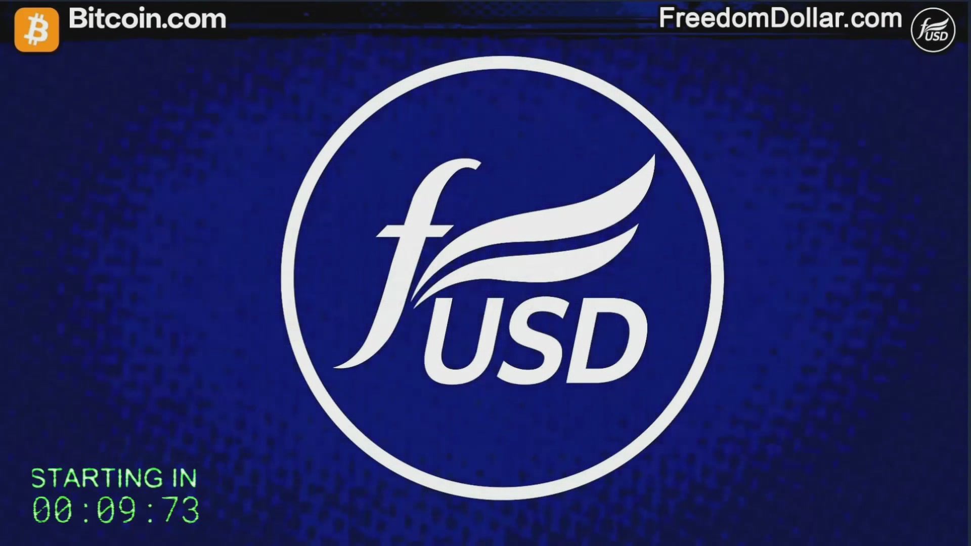 The image features a blue circular logo that reads "FEDERAL DOLLAR" in white letters, surrounded by a green border. The background of the image has a blue gradient with a black border. Below this, there's a banner displaying the text "Starting In 6/7/73".