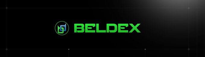 A black banner with the green "BELDEX" logo and cryptocurrency-style icon.