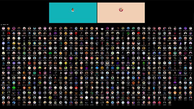 This image appears to be a screenshot from a live-streamed Builder AMA, featuring a speaker visible in the top frame against a teal and peach background, with a large gallery view of numerous attendee video feeds (likely from a platform like Zoom or similar) filling the rest of the screen, with many profile names visible beneath each participant icon. The visual corresponds to the post's mention of a Rialo Builder AMA session, though no specific on-screen text relates directly to the topics of confidential execution, REX, or AI-native applications.