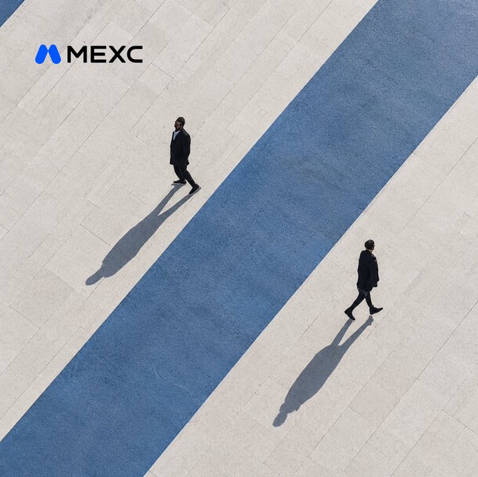 lloros, a symbol of unity and peace, is inscribed on the blue-striped ground where two men walk in opposite directions.