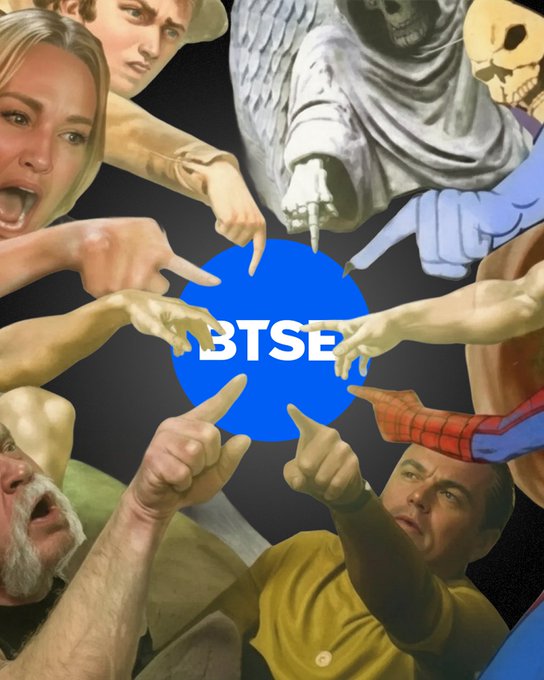 "The sign was there all along #BTSE".