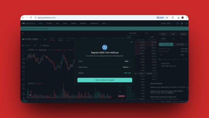 The image is a screenshot of a computer screen displaying a webpage related to cryptocurrency trading, specifically Bitcoin Cash. The main focus of the image is a form that appears to be the login page for a cryptocurrency trading platform called Hyper Liquid, which offers various services including deposits and withdrawals.