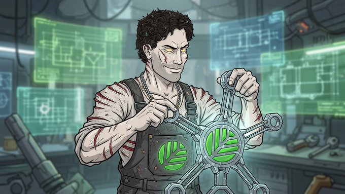 The accompanying commentary notes that most chains leak value which can cause traders to chase quick profits in different opportunities rather than supporting new networks. While the onus is on the user to consider risk vs. reward when accepting proof-of-stake assets, the image provides a visual warning to consider the risks of doing so. The man appears exhausted holding an astrological element as background screens seem to reflect trading market data or exploding blockchain graphs. The Sui Network’s native SPL token is currently trading for $0.15, a 99% decrease from its all-time high.