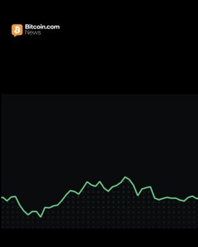 A dark Bitcoin.com chart shows BTC price rising sharply toward a peak before easing. The accompanying post states, “JUST IN: $84,000 #Bitcoin,” indicating the chart is illustrating the price reaching the $84,000 level.