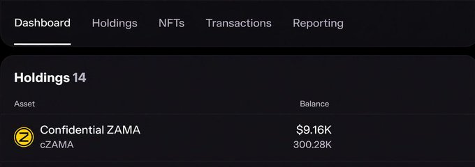 The image shows a screenshot of a cryptocurrency exchange's dashboard displaying transactions for the coin $ZEC, specifically highlighting that it has crashed 50% into Zama's architecture. The post also discusses why some of these assets are not fully backed by actual deposits and how this can impact investors who try to verify them on exchanges like this one.