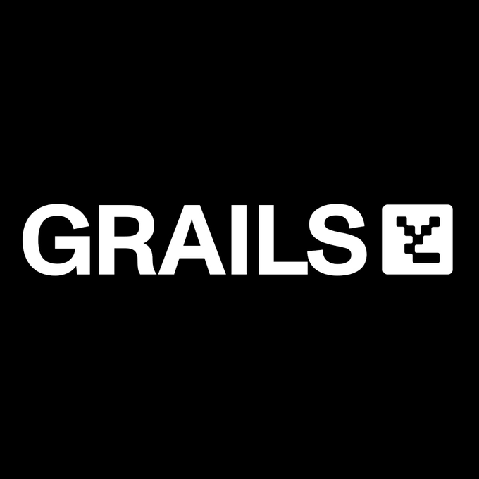 The image features a black background with white text that reads "GrailsOTC BAYC bidding bot is live. The goal is simple. Bid competitively and place those apes in the hands of long term collectors." This message seems to be related to an auction or online marketplace where people bid on items, such as video game consoles or collectibles like trading cards.