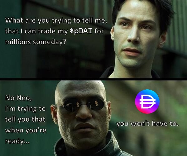 "What are you trying to tell me, that can trade my $PDAI for millions tomorrow?"