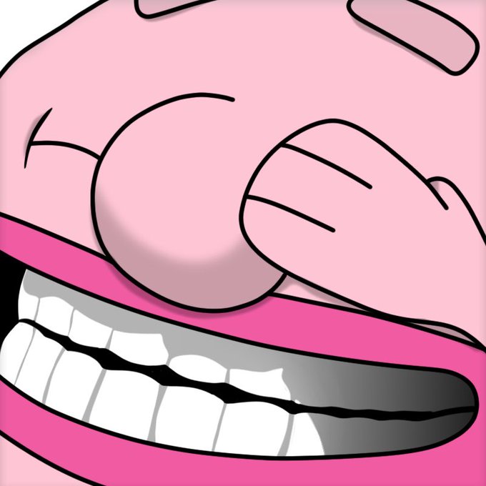 A cartoon close-up of a character with an extremely small penis, accompanying a post about launching a presale to provoke a reaction and asking whether to repeat it.