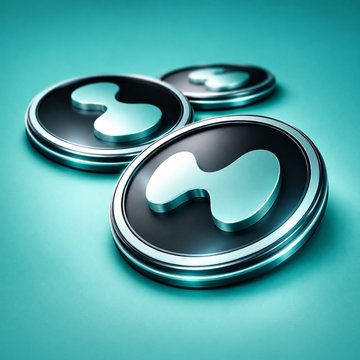 Three glossy metallic coin-like tokens bearing the "H" logo of Hyperliquid (HYPE) rest on a teal background, visually representing the cryptocurrency at the center of the post's report on spot HYPE ETFs losing $7.26M in outflows last week and breaking a 9-week inflow streak.