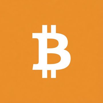 The image displays the Bitcoin logo (₿) in white on an orange background. It pairs with the post highlighting a bullish move for Bitcoin, as BlackRock's Bitcoin ETF resumed buying with $209.4 million in purchases after 11 straight days of selling.