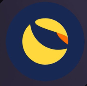 urn of gold and orange, with a blue circle background.
