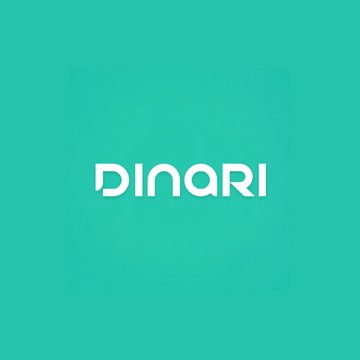 The image features a logo that reads "Dinari" written in white letters against a teal background. The text is positioned centrally, making it the main focus of the image. Below the logo, there's some additional information about the post on Avalanche C-Chain. It mentions that the post is about breaking news and highlights the tokenized U.S. equities available for trading. These tokenized stocks are now live on Avalanche C-Chain, offering users access to a variety of ETFs and REITs across 85+ countries.
