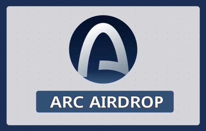 "Arc Airdrop Free Tutorial is Here!!! This project has raised $222 million. @arc recently had an update. You can get in early / bet on potential airdrops before the mainnet launch. How to operate? Go to create.genesispad.xyz, connect your wallet, fill in the". The image features a logo for Arc Airdrop and is set against a plain background with circles of dots representing the internet browser.