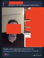 The image appears to be a heavily redacted screenshot of a Discord or social media conversation, with several messages and usernames blacked out. Visible text reads "alright, well now he's hit MAXCAP, I think they will be fine, I have to go to..." and references to "Felix" and "MAXCAP," likely relating to the Gamdom CSGO gambling controversy mentioned in the post.