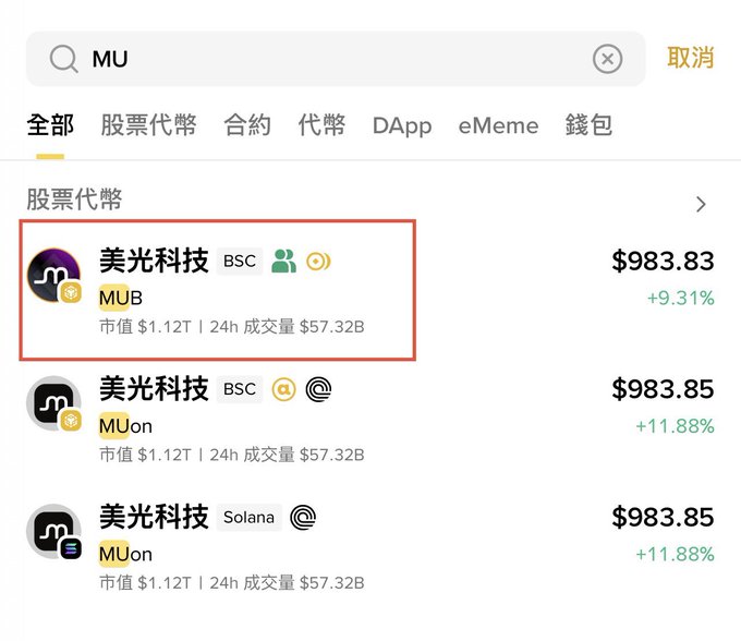 The image shows a screenshot of an online news article that highlights Bitcoin's recent popularity. The headline reads, "Binance has launched stock tokenization" and the subheadline says, "Taking the currently hottest storage sector US stock MU as an example, those with the suffix 'B' are bStocks tokenized from BNB Chain." 

The screenshot is set against a white background, making it easy to read. The image appears to be related to the post about Bitcoin's popularity and how it relates to Binance's offering of stock tokenization.
