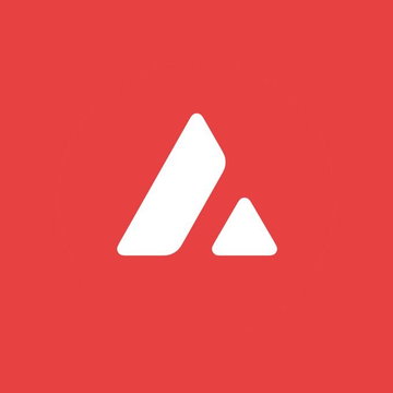 A red square logo featuring a stylized white 'A' shape composed of geometric triangles.