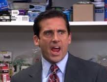 A man in a suit speaks animatedly in an office setting. The post saying “I declare @solana is out of beta” uses the image humorously to suggest that Solana has matured into a stable, production-ready blockchain platform.