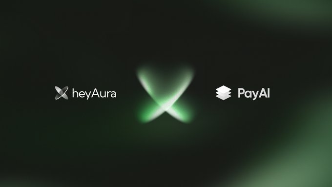 The image features two green x's floating against a dark background, with the words "Pay AI" written below them. The text suggests that payments are becoming an essential part of the agent economy, as AI agents require seamless payment infrastructure for their operations to scale effectively. This is emphasized by the statement "Focus on what is in the image and how it relates to the post."