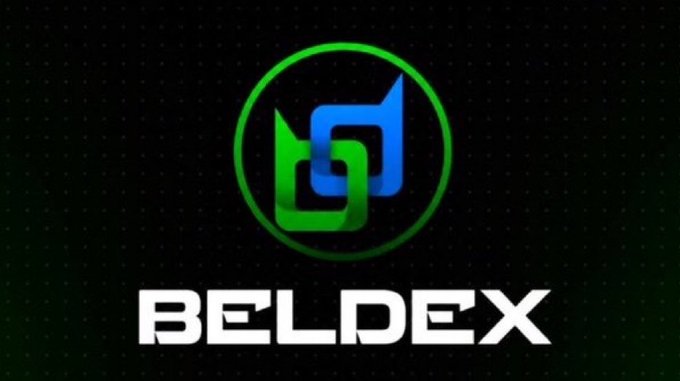 A logo display features an interlocking green and blue circular symbol above the text 'BELDEX' on a dark background.