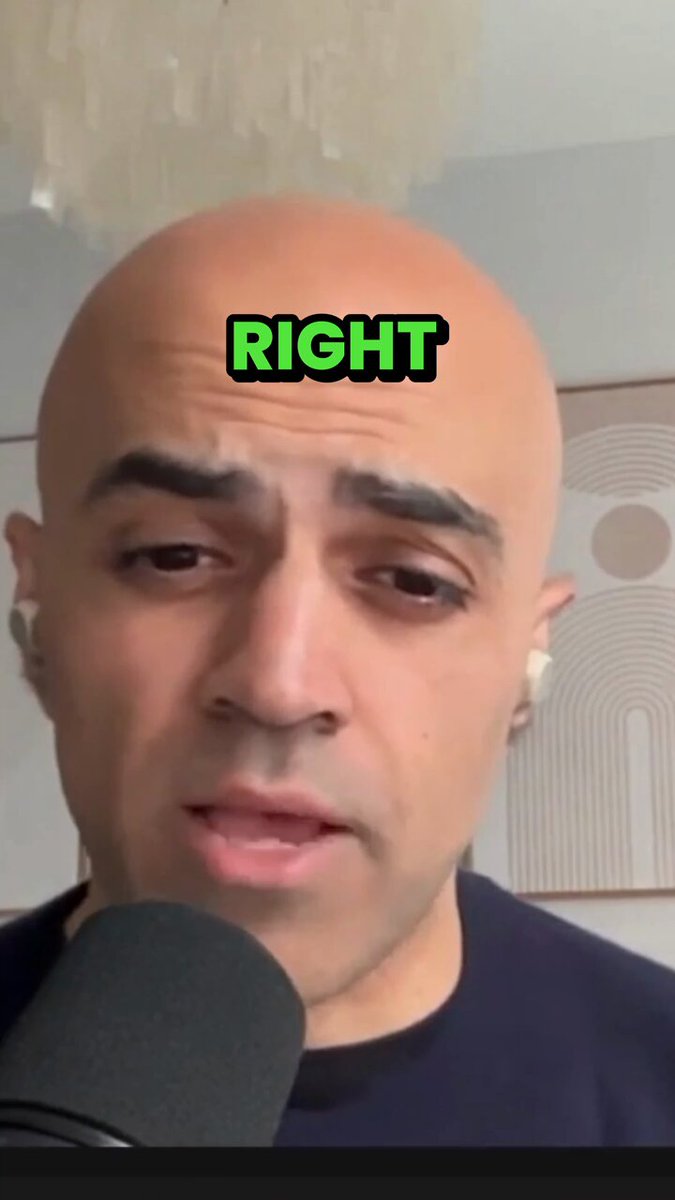 The image features a bald man wearing headphones with "right" written on his forehead. The caption below the photo reads "@Haseeb on why Bitcoin, Solana, and Ethereum are lagging while Zcash & Hyperliquid rally". This caption is related to the discussion about cryptocurrency trends in the post.