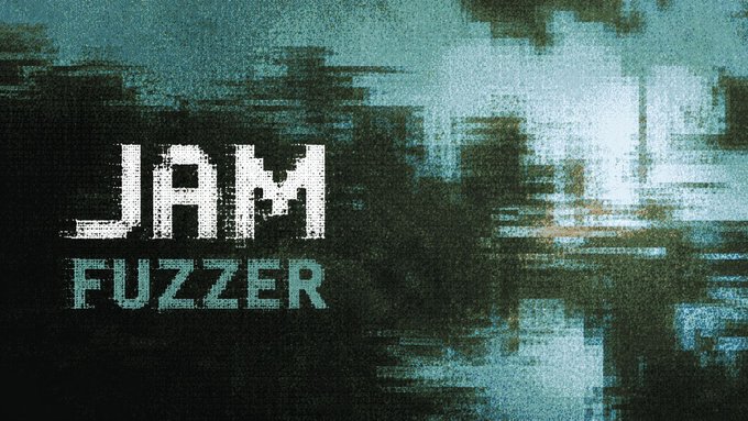 The image presents a visual representation of the process that Jam, a musical artist or band, goes through from starting with their ideas and progressing towards execution. It showcases their work being x-rayed by automated conformance fuzzing systems designed to verify if the implemented function adheres to the established Gray Paper specifications for music production. The process is depicted in terms of both progress (from research to implementation) and fuzzing techniques that ensure a high level of quality and adherence to standards throughout the development of their music.