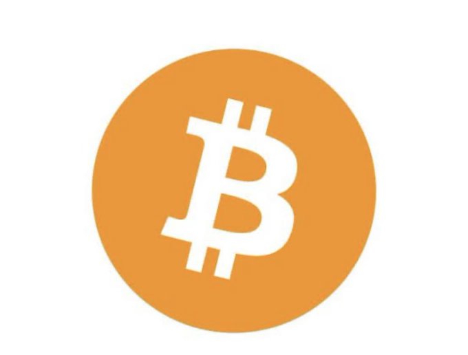 This image displays the white Bitcoin (BTC) logo on an orange circular background, illustrating the cryptocurrency mentioned in the post discussing its potential rise to $83k.