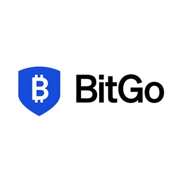 The image displays the BitGo logo, featuring a blue shield with a white Bitcoin "₿" symbol next to the black "BitGo" wordmark. It accompanies news that BitGo Holdings ($BTGO), a publicly traded digital assets custodian, acquired an additional 74 Bitcoin in Q2 2026, bringing its total holdings to 2,523 BTC and ranking it 31st on the Bitcoin 100 list.