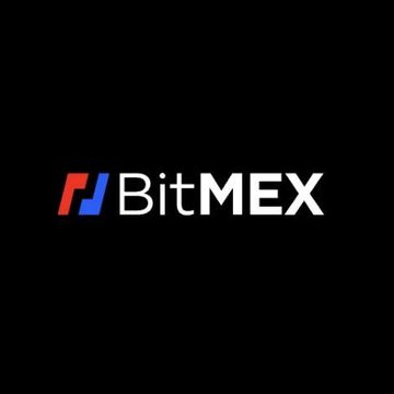 The BitMEX logo displayed in white and red on a black background.
