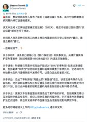 A Chinese social media post from a user discusses concerns about political risks for AI projects in the United States, particularly mentioning Nvidia chips and data center plans.