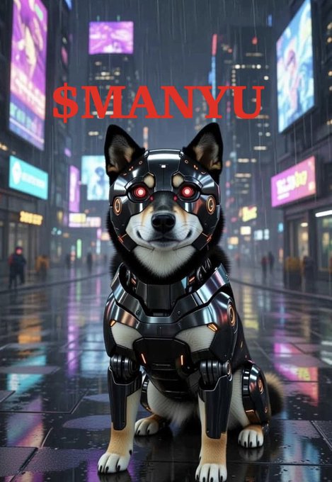 The image features a dog wearing a silver suit with red-eye eyes, giving it an electronic or futuristic appearance. It appears to be posed for the camera against a city street backdrop, as if it's part of a promotional photo campaign. The focus of this picture is on the dog and its unique attire, rather than any other elements in the scene. The post promotes a video game series called "Unleashed!", which might have an element related to dogs or futuristic technology.