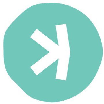 A teal-colored rounded logo featuring a stylized white "K" symbol, representing the Kaspa (KAS) cryptocurrency brand. The image visually identifies the Kaspa Network mentioned in the post, which has just crossed 2.4 billion total transactions following its recent Toccata hardfork.