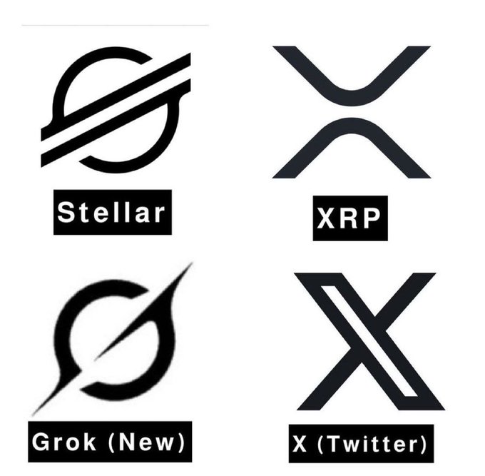 "The post says that Ripple partner controls X-Payments and there are Bitcoin symbols on it. The symbol for Bitcoin is a green hash icon, while the symbol for Ripple is an X. These logos might be related as they both represent currency and payment methods in the financial industry."