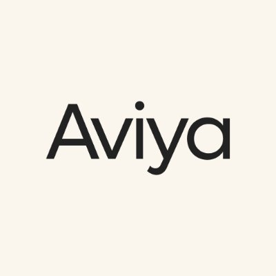 A simple logo displaying the word 'Aviya' in black text on a white background.