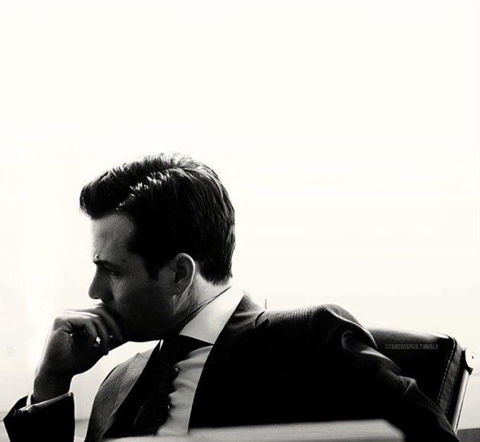 A black-and-white profile portrait of a man in a suit and tie, sitting thoughtfully with his hand near his face against a bright, overexposed background, with the watermark 'STARCR6EPER.TUMBLR' visible on the right.