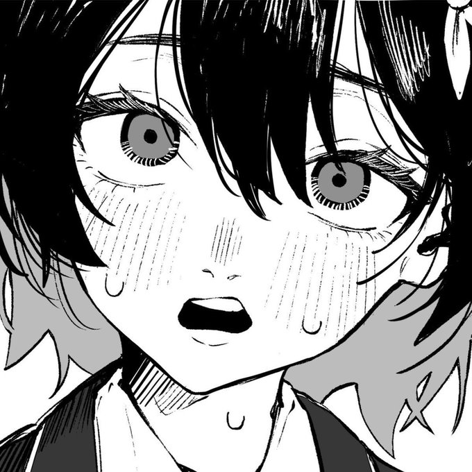 A black-and-white manga-style close-up of a wide-eyed, flushed anime character appears shocked and exasperated, visually amplifying the post's frustrated complaint about Binance failing to support Robinhood (rh) deposits/withdrawals.
