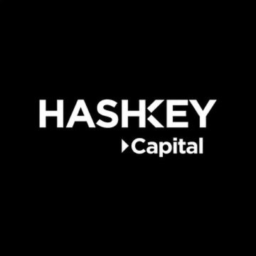 The image displays the HashKey Capital logo in white text on a black background, with "HASHKEY" prominently shown above "▸Capital." This logo represents the firm mentioned in the post, which launched Asia's first XRP Tracker Fund with Ripple and now has its HashKey Exchange approved by JPMorgan to open a client funds account, signaling growing institutional confidence in the crypto space.