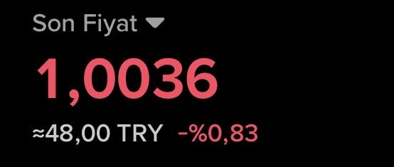 A financial ticker shows "Son Fiyat" (Last Price) of 1.0036, equivalent to approximately 48.00 TRY, with a decline of 0.83%. The image appears to display an XRP price chart, which relates to the post's discussion about XRP potentially climbing to $3.66 alongside Bitcoin reaching $70,000, though the current price shown is significantly lower than the optimistic target mentioned.