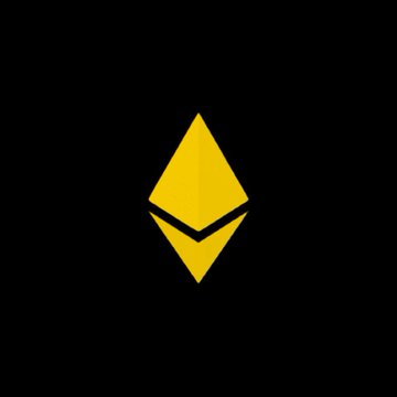 In the image, there are two triangles, one yellow and one black, placed closely together against a dark background. Below these shapes, there's text that seems to discuss investments related to cryptocurrency markets, specifically Bitcoin. It reads: "MARKETS: Tom @fundstrat Lee'@bitmnracquires 26,497  dollarETH, bringing total holdings to 5.42M $ETH worth $10.8B." This information is directly related to the image and can be inferred from its context.