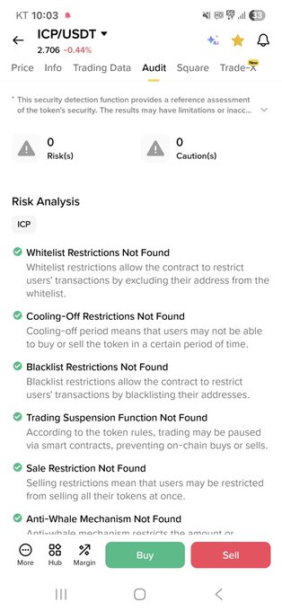 1. Risk Analysis - This is a risk analysis of the trading app, which shows the risks associated with using the app for trading. It also provides information about the risks associated with the trading app itself.
