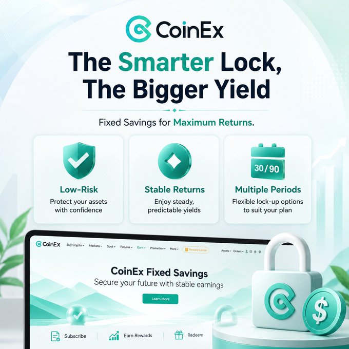 The image features a computer screen with a website for CoinEx, which displays three different types of locks and their corresponding benefits. The lock options include a padlock, a combination lock, and a key lock. Each lock type has its own unique features that can be used to secure personal belongings or valuable items. The website also provides information on how to use the locks effectively for maximum security and stability in return periods.