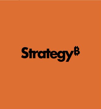 The image features an orange background with a logo that reads "Strategy*BT". The logo and caption together suggest this could be related to cryptocurrency or digital assets like bitcoin. In the accompanying post, someone has deposited 411.48 Bitcoins for a total of $30.3M into a Coinbase Prime account. The post speculates on how the bitcoins may be bought or sold in the future based on market trends.