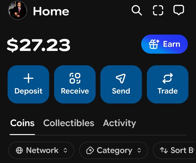 The image shows a screenshot of an app interface related to cryptocurrency trading and transactions. The main focus is on the Money screen within the app. On this screen, there are three blue boxes containing information about how to use the app for trading and exchanging cryptocurrency currency. The first box contains instructions on trading on the baseapp, with a warning that it will take too much fees if the user tries to trade on base more than once or spends over 700$. 

The second box shows examples of transactions that have been completed successfully using this feature, indicating how easily transactions can be sent and received. The third box provides further instructions and information about using the app for sending and receiving cryptocurrency activity.

In the bottom left corner of the image, there is a postcard icon, which suggests that the user might want to share their experience or advice with others in the community on this specific app feature or tool.