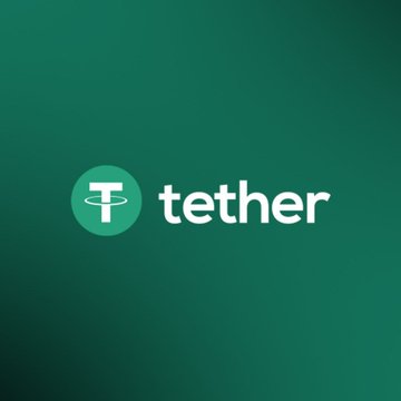 The image features a green background with white text that reads "Tether". The text is positioned above a circle logo, which is a small white icon of a globe. Below this logo, there's some additional text that says "AS OF JULY 1, $USDT WILL BE BANNED - AND YOU WON'T BE ABLE TO USE IT ANYMORE!". This message appears to be related to the Tether cryptocurrency exchange and its transition period.