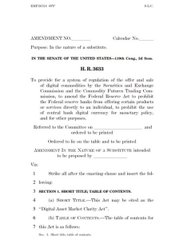 The image shows an "AMENDMENT NO." document regarding the "United States-Colombia Trade Promotion Agreement," proposing to strike out a section about "tariff treatment of digital products" by inserting provisions for most-favored-nation status. The amendment relates to the post's mention of the Clarity Act by sharing a similar procedural voting format, though the image specifically concerns a Colombia trade agreement amendment.